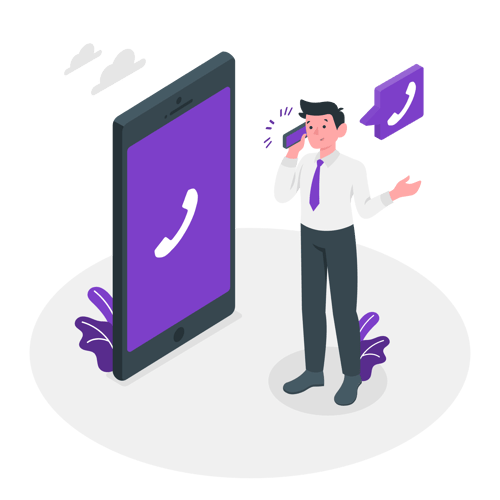 Icon of call forwarding